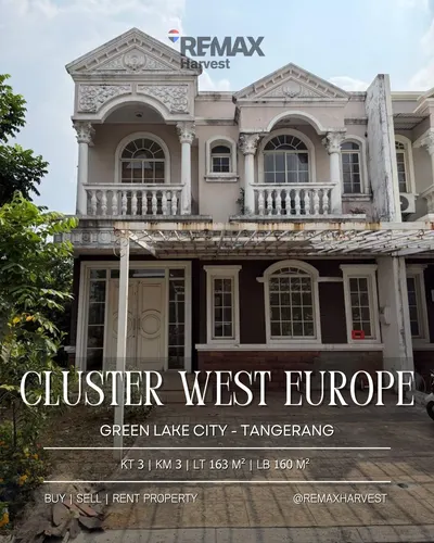 Rumah Cluster West Europe - Green Lake City