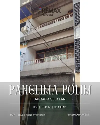 Ruko Panglima Polim Jakarta Selatan